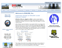 Tablet Screenshot of digline.com